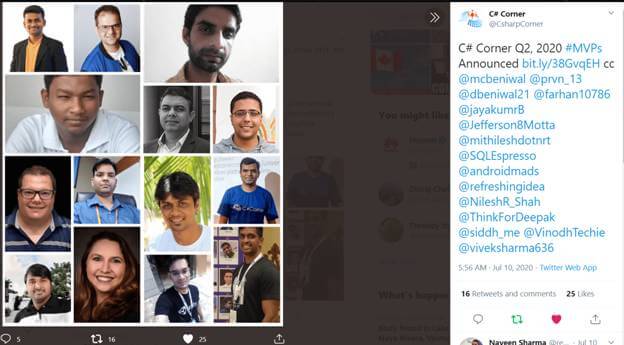 Being an C# Corner MVP Renewal