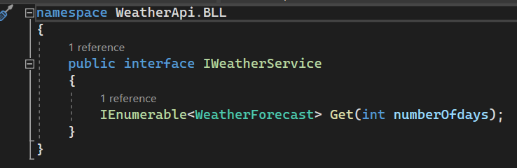 Dependency Inversion Principle in .NET 6.0
