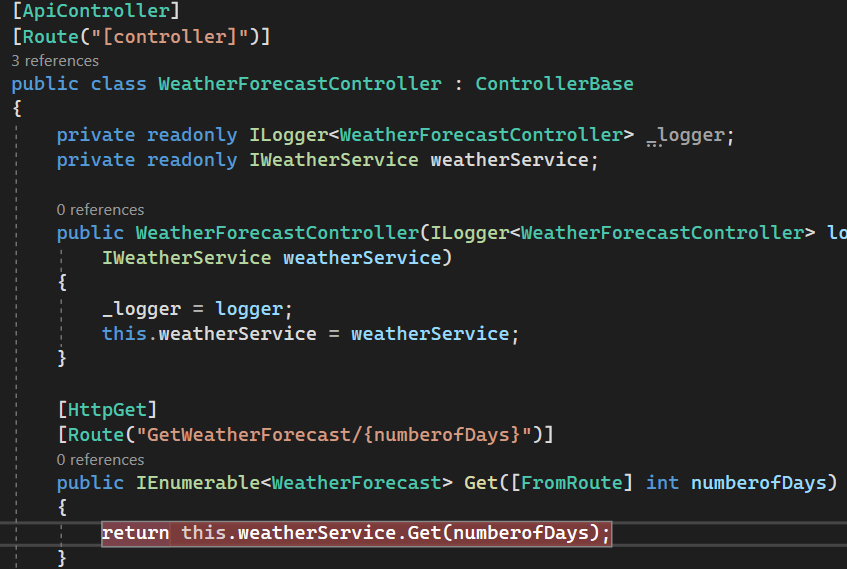 Dependency Inversion Principle in .NET 6.0