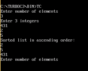 Bubble Sort In C image.