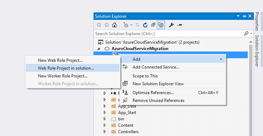 Migrate Existing MVC