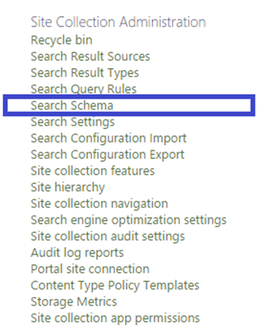 Search Settings