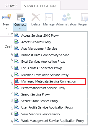 Setup Remote Content Type HUB in SharePoint