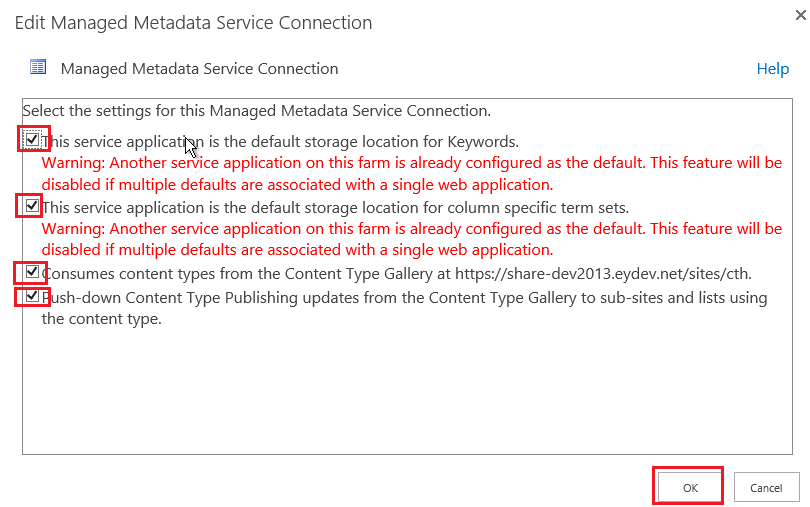 Setup Remote Content Type HUB in SharePoint