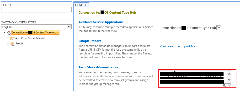 Setup Remote Content Type HUB in SharePoint