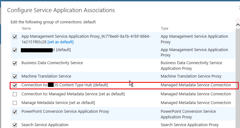 Setup Remote Content Type HUB in SharePoint