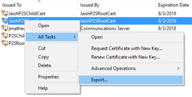 Secure Your Azure VPN Gateway with Self-signed Certificate