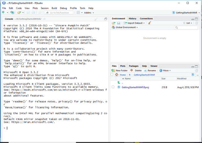 Getting Started With R Programming