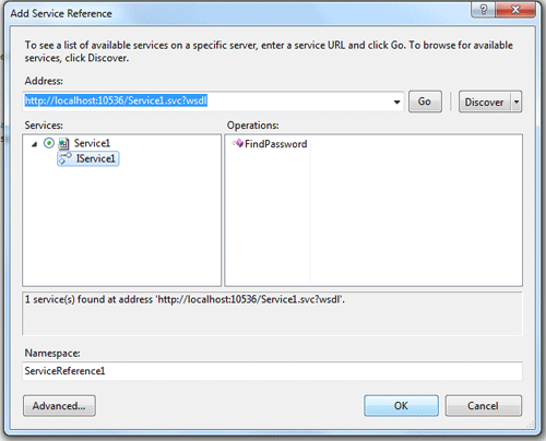 add service reference in windows phone 7