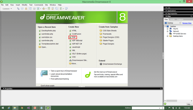 macromedia dreamweaver