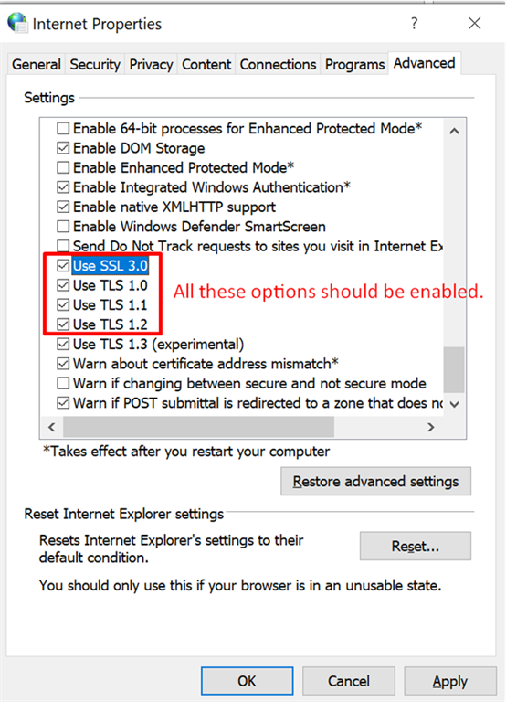 How To Configure The TLS And Resolve Errors Related To This On Azure WebApp