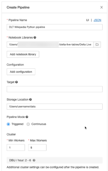 Databricks Delta Live Tables
