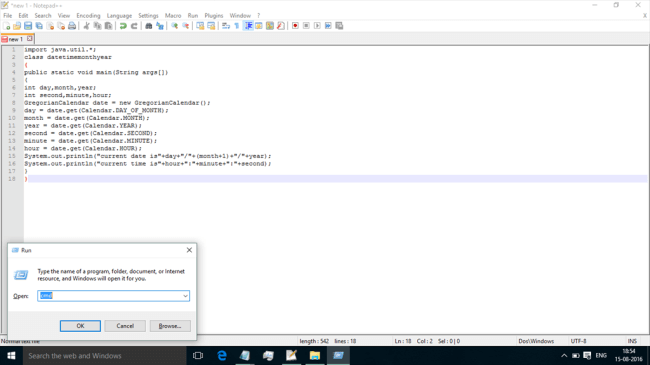 Step By Step Process To See The Date And Time Using Java