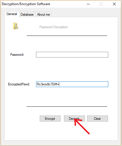 Encryption Decryption Software