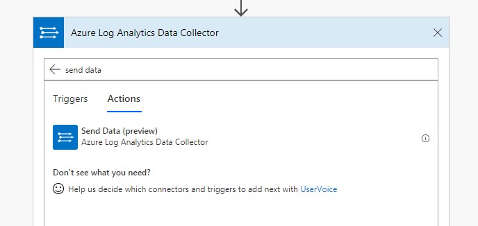 Logging To Azure Log Analytics WorkSpace From MS Flow