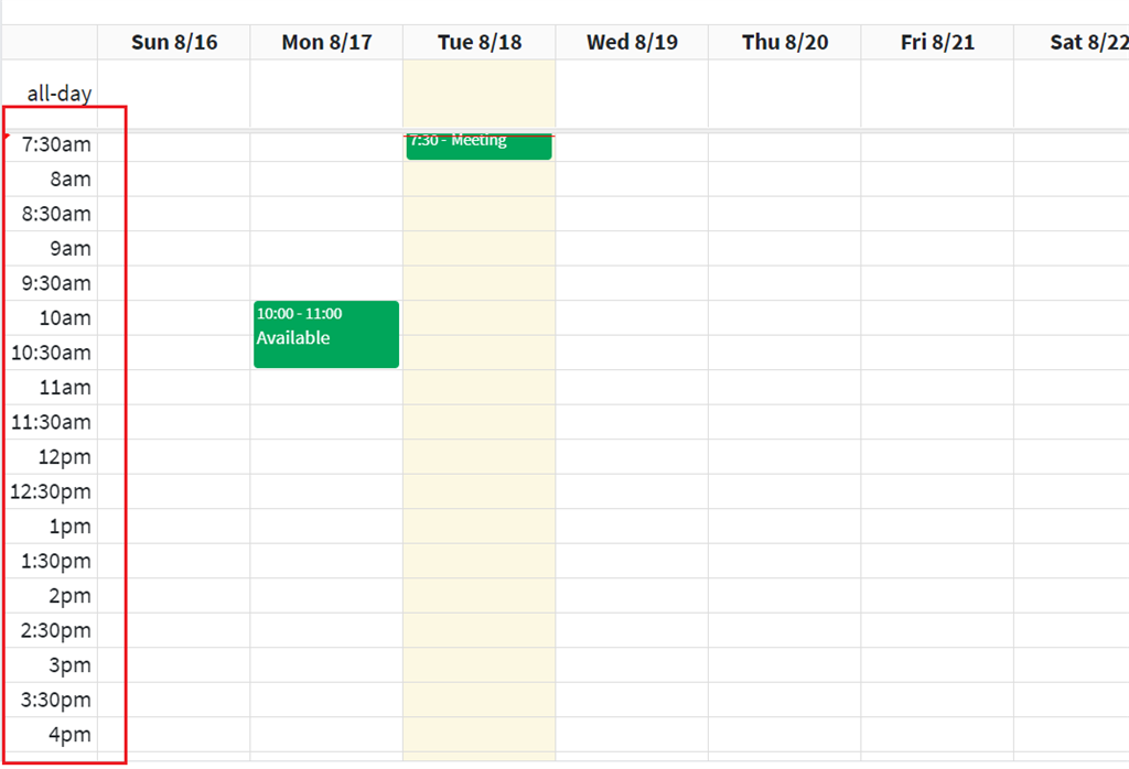 Full Calender integration in mvc