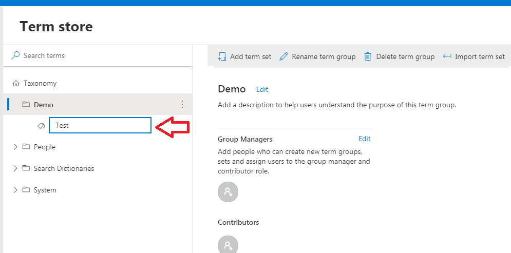 How To Create And Delete Managed Metadata Terms In The Term Store