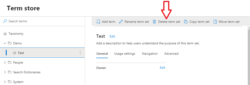 How To Create And Delete Managed Metadata Terms In The Term Store