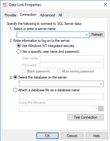 Database Connection String MS-SQL Server Easy Steps