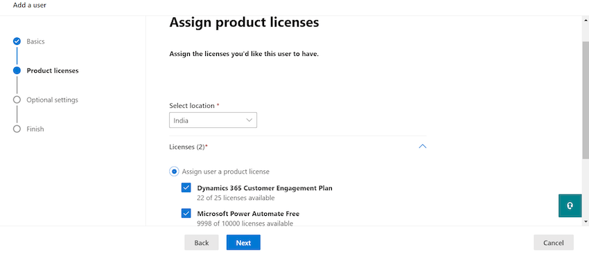 Adding Users in Office 365