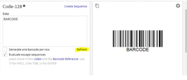 Barcode with Powerapps