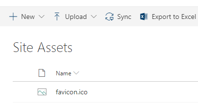 How To Change The Favicon In The SharePoint Online