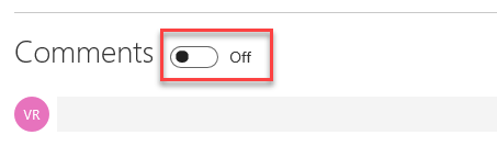 How To Enable Or Disable Comments In A Modern SharePoint Site Page