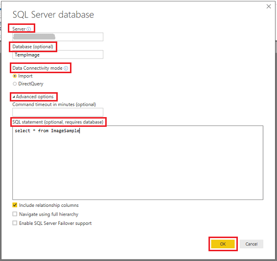 Expand Advance Option