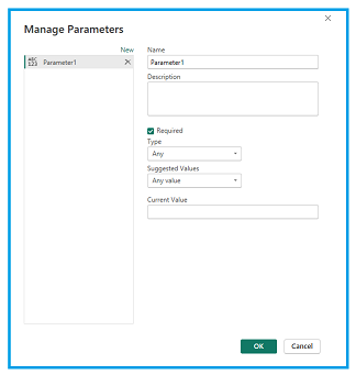 Manage Parameters