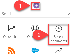 SharePoint Online Modern UI - Recent documents Webpart