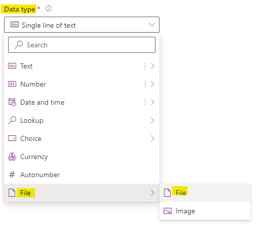 Increase File Column Size in Dataverse
