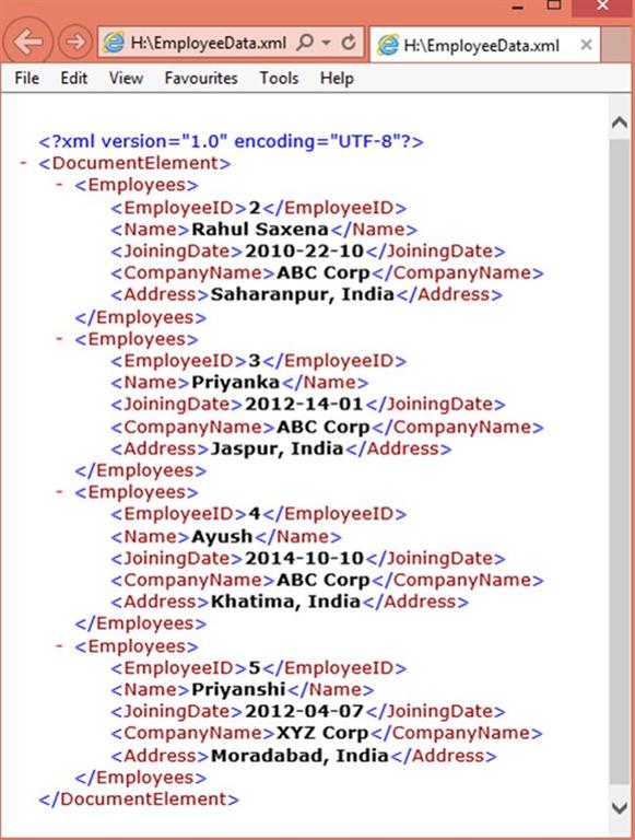 JQuery Read a XML File