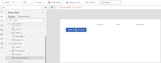 Barcode Reader control