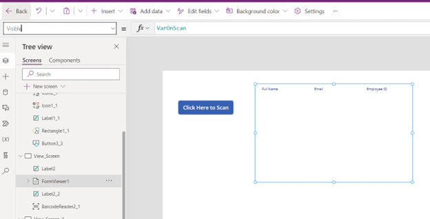 Scan Barcode using Power Apps