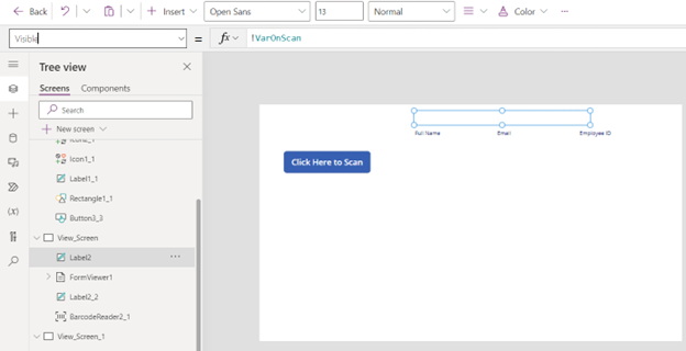 Scan Barcode using Power Apps