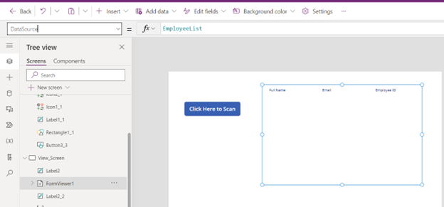 Scan Barcode using Power Apps