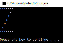 Alphabet Pattern 'Z' in Python