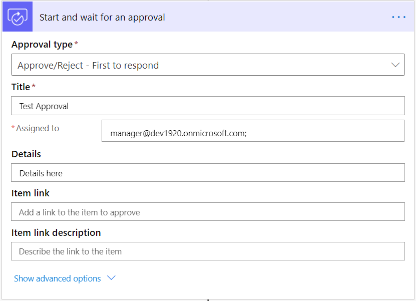 Power Automate Approvals