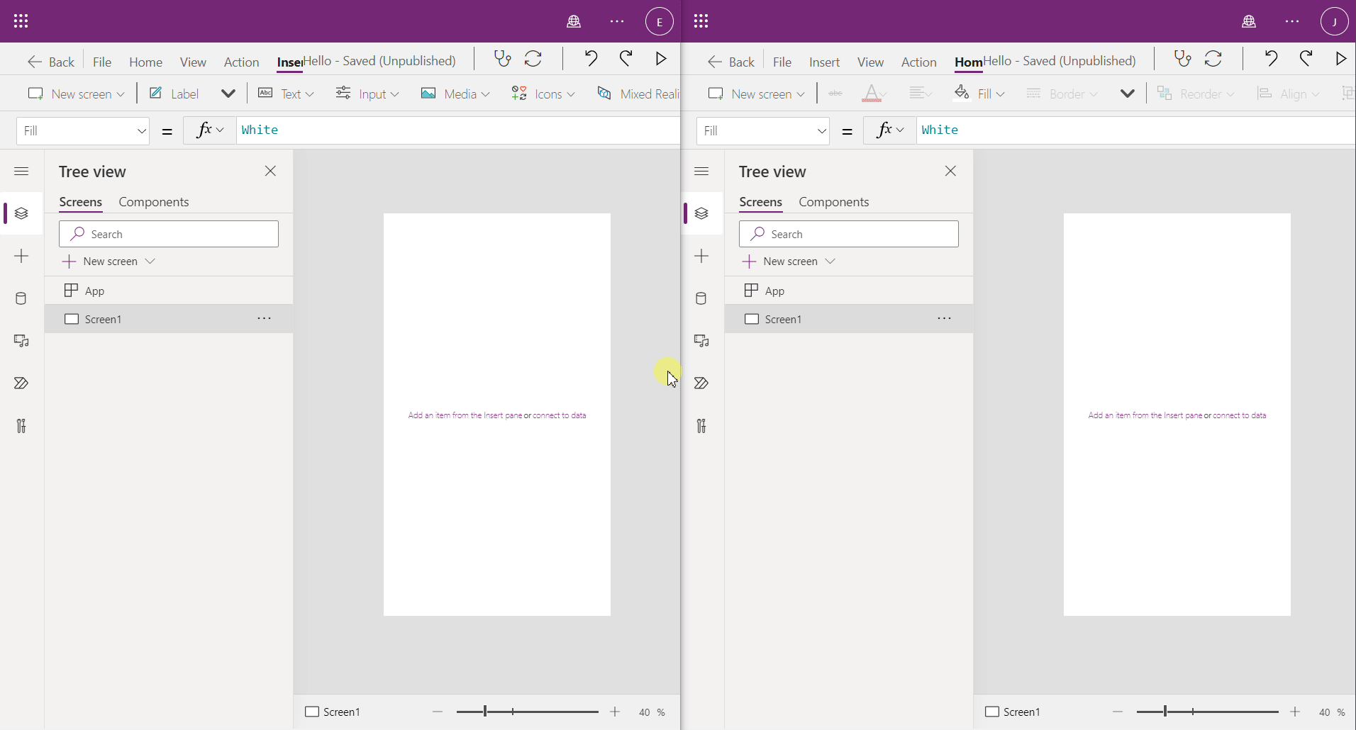 Co-authoring for Power Apps Studio