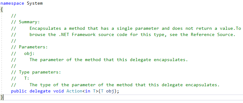Purpose and Use of Delegate
