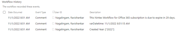 Extract Year Out Of Date in Nintex Workflow