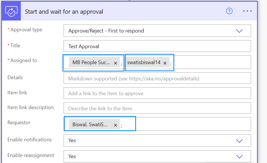Approvals in Microsoft Power Automate