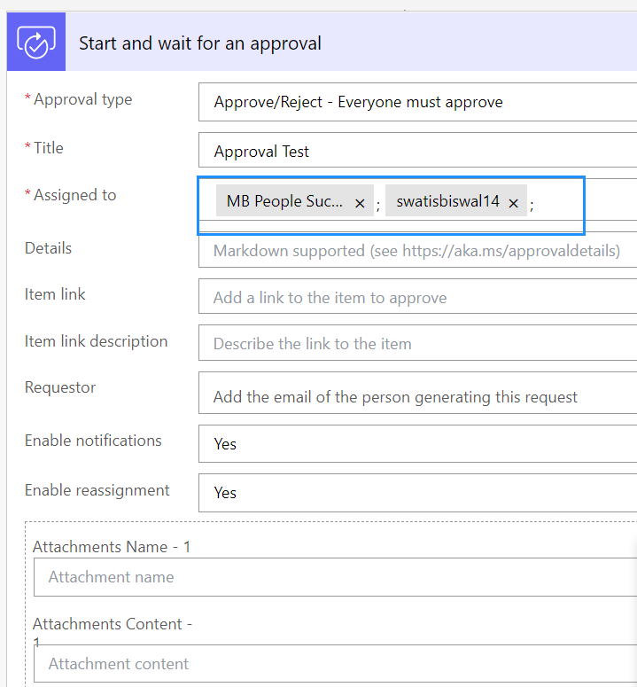 Approvals in Microsoft Power Automate