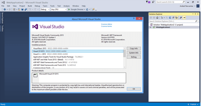 Setting Up Angular 2 in Visual Studio 2015