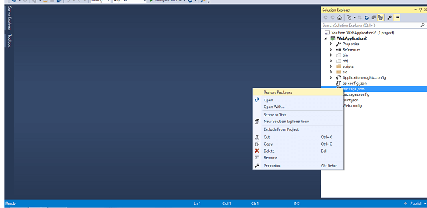 Setting Up Angular 2 in Visual Studio 2015
