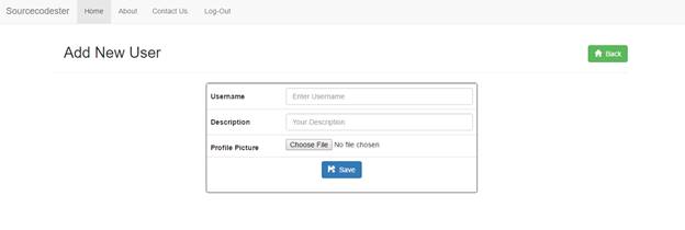 CRUD Operation On A User Profile In PHP/ MySQL