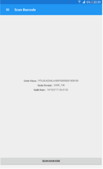 Using ZXing (Code 128 Scanner) in Xamarin Forms