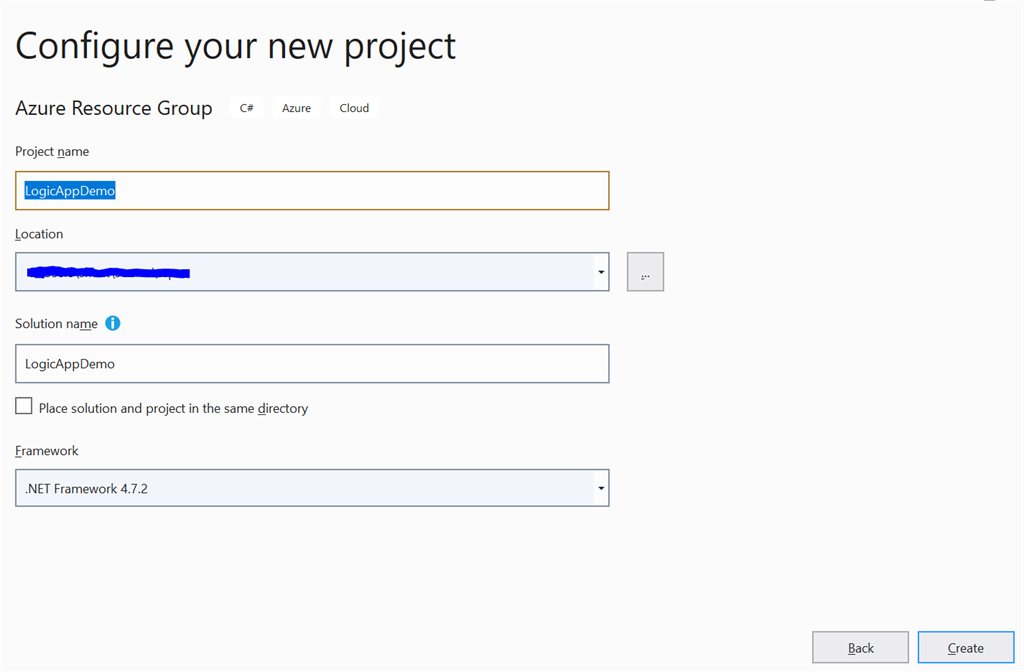 Create A Logic App In VS 2019 And Publish It To Azure
