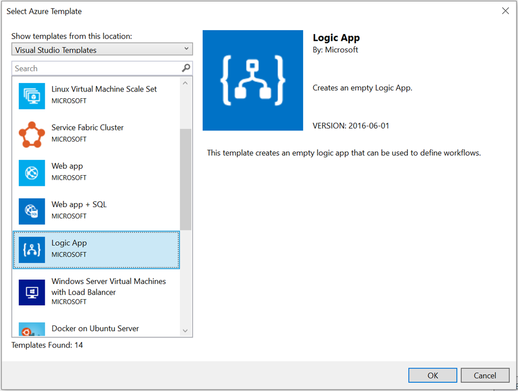 Create A Logic App In VS 2019 And Publish It To Azure