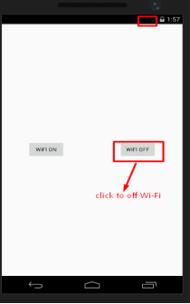 WiFi ON/OFF On Button Click In Xamarin Android